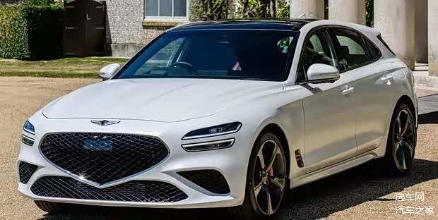 欧洲味儿浓厚的韩系豪车 捷尼赛思g70猎装版亮相古德伍德速度节