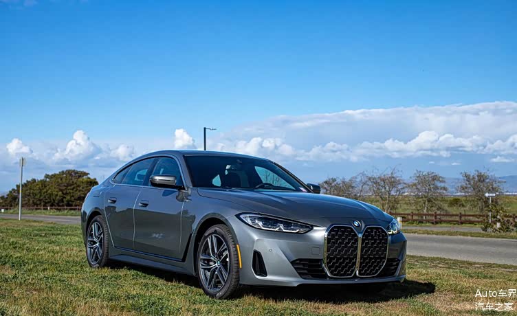 灰色涂装 绝对高颜值 全新宝马430i四门轿跑车实车_车家号_发现车生活