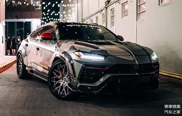 夜太美之兰博基尼urus涂装很赞