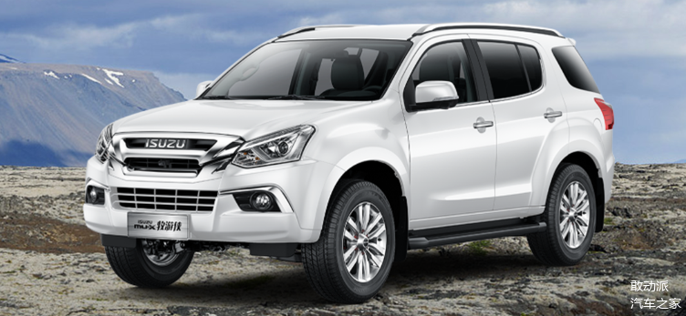 售1368万元1668万元起五十铃铃拓mux牧游侠汽油版上市