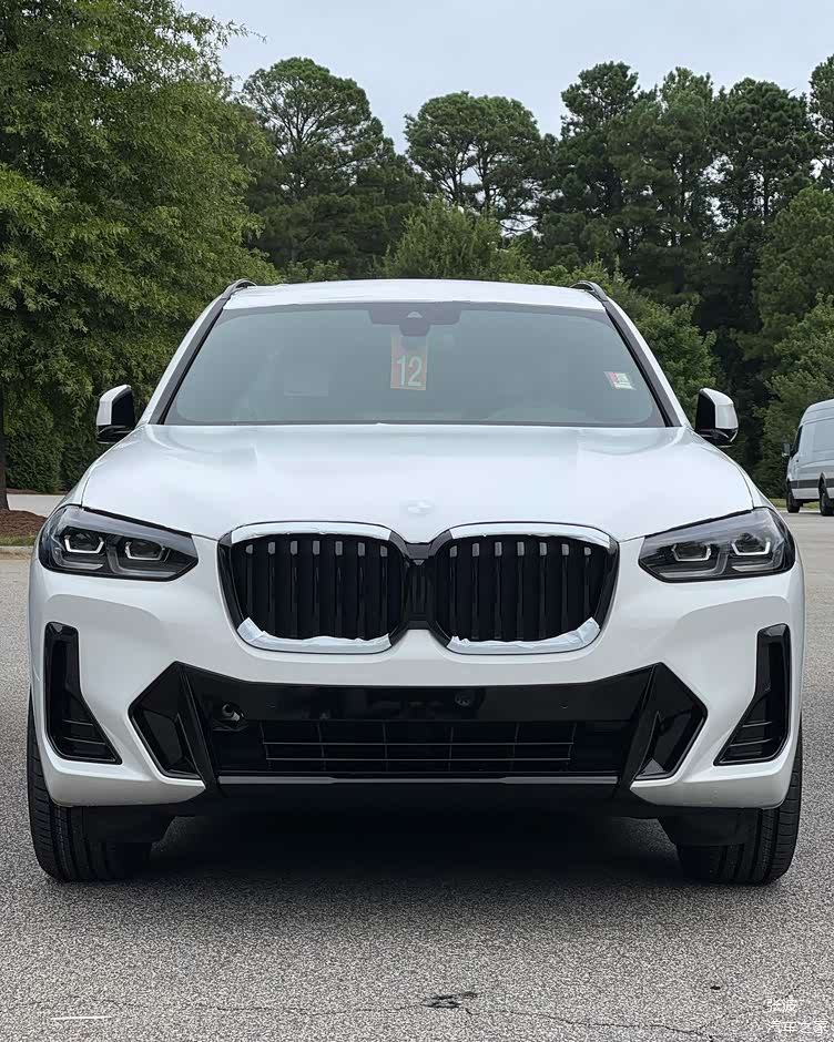 新款宝马x3实车中期改款细节升级