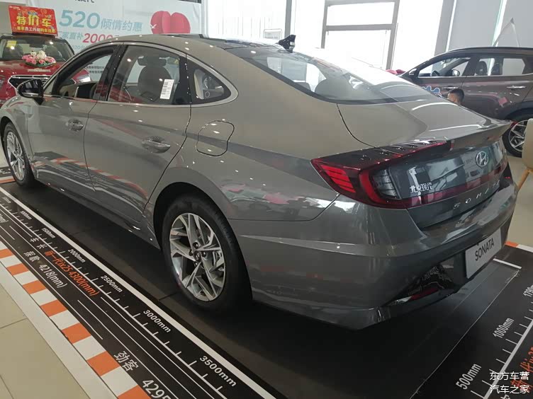 到店实拍10代索纳塔诚意十足能否重上巅峰