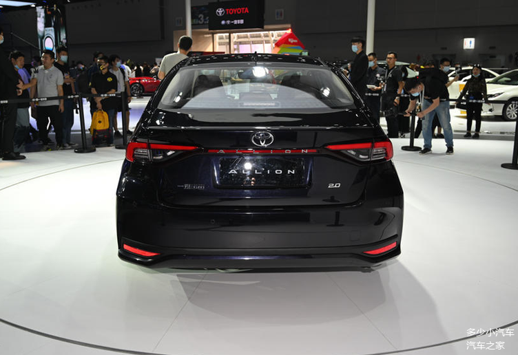 外观似小号亚洲龙一汽丰田allion将在中级车市场实力登场