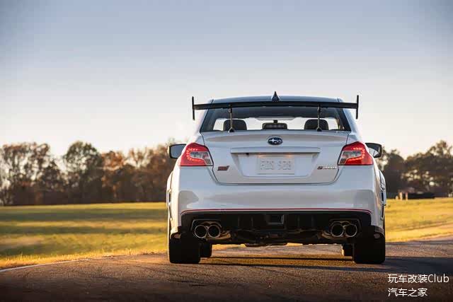 限量209台的2020款斯巴鲁stis209亮相美国配25t水平对置引擎
