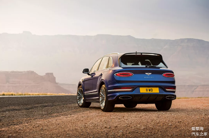 超626马力地表最快量产suv宾利添越speed官图亮相