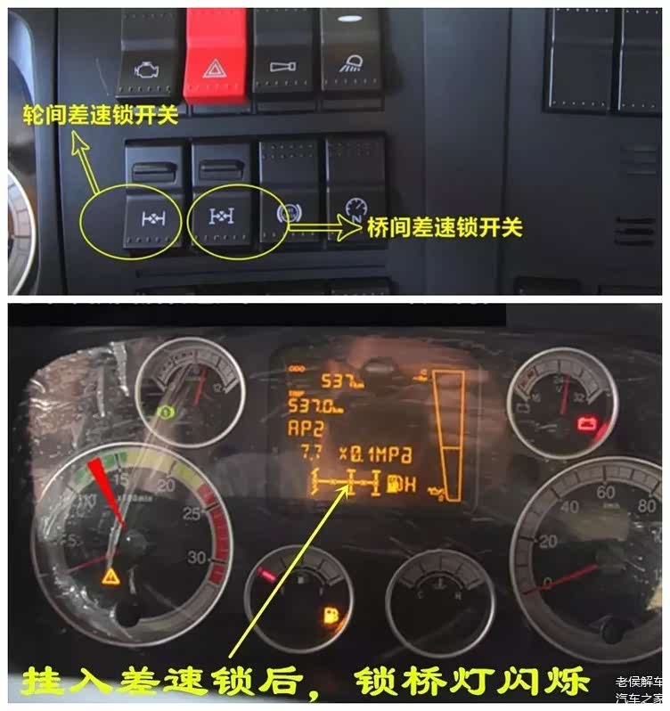 卡车上的差速锁有什么用该如何正确使用呢