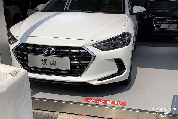 实拍2020款现代领动最高优惠27万863万起合资车开回家