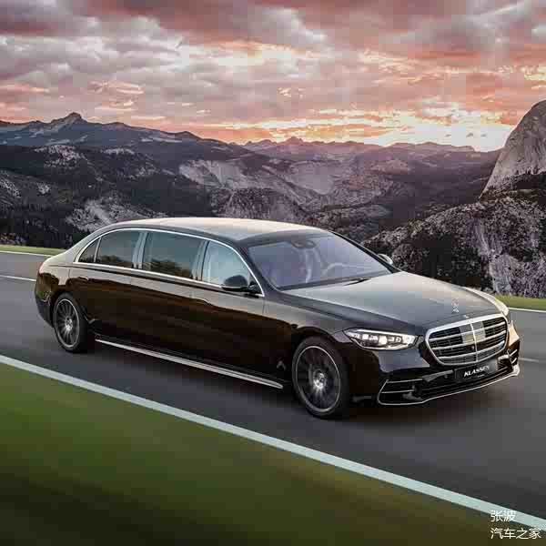 全新奔驰s级加长版本的渲染图,加长的部分_车家号_发现车生活_汽车之