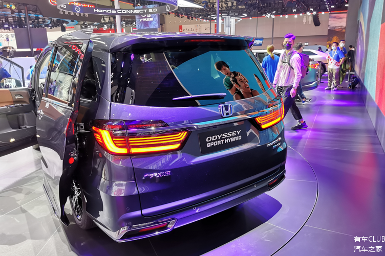 2021广州车展丨搭hondaconnect30全新广汽本田奥德赛亮相