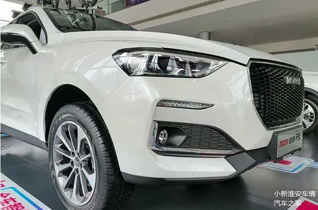 2020款哈弗f5进店实拍白色车身质感足售价798万元起配15t