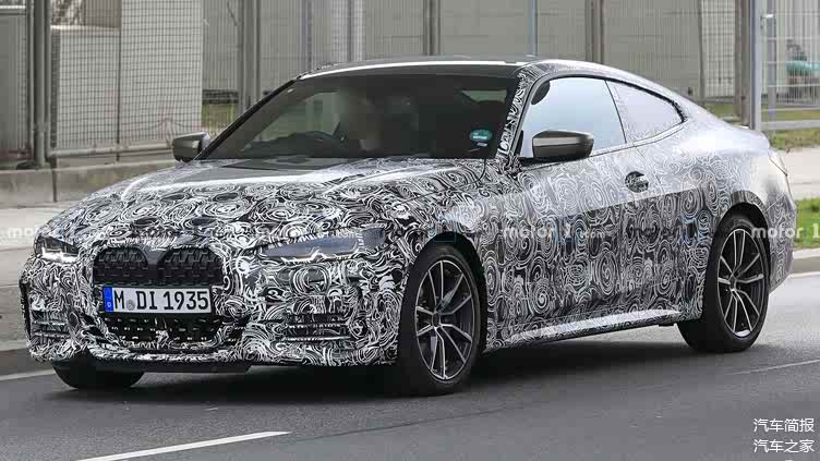 剑指c级coupe 宝马4系轿跑车型谍照曝光