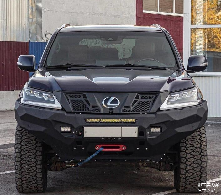 雷克萨斯lx570改装版实车曝光更具越野范霸气十足