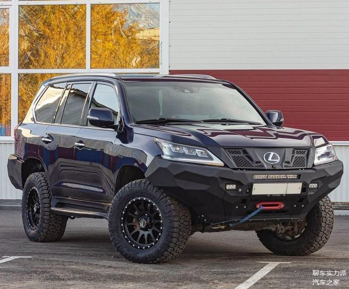 雷克萨斯lx570改装版实车曝光更具越野范霸气十足