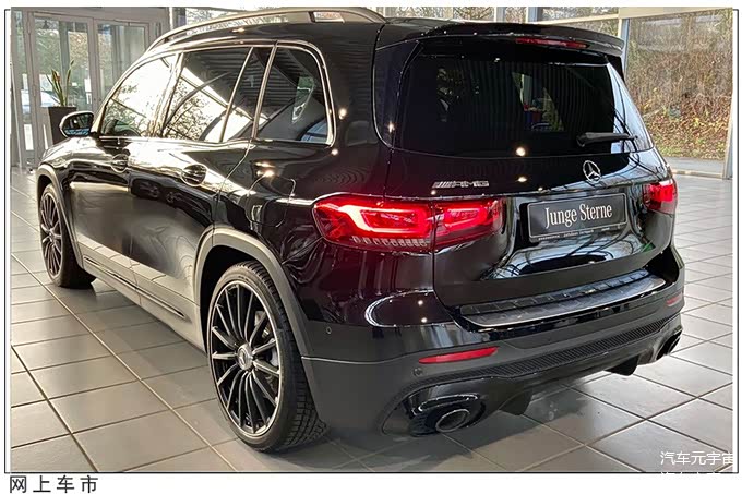 奔驰全新glb 35 amg海外到店实拍!搭2.