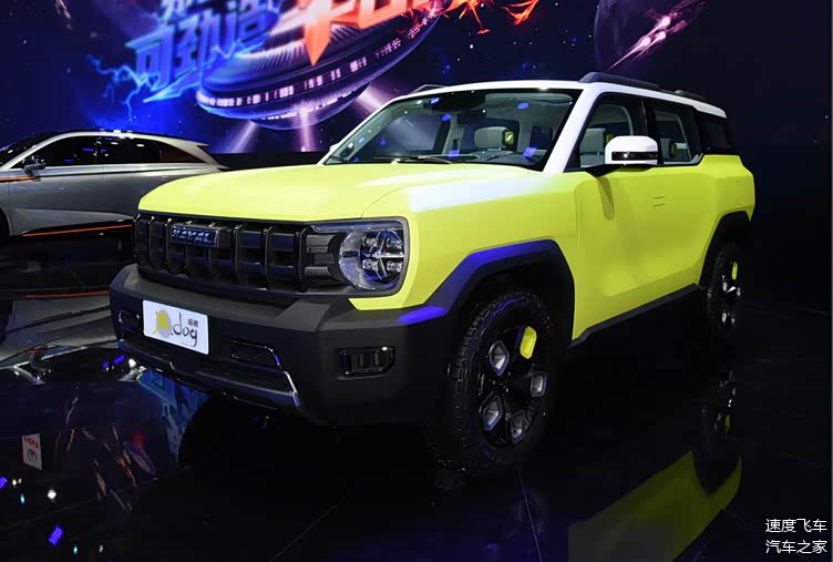长城x狗谍照曝光延续概念车设计风格明年正式上市