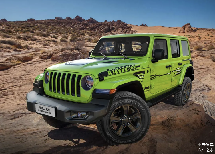 外形升级jeep牧马人高地版实车亮相内饰依旧粗犷
