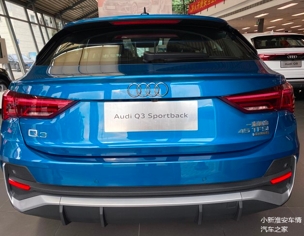 到店实拍2020款奥迪q3轿跑淮安地区最高优惠2万元