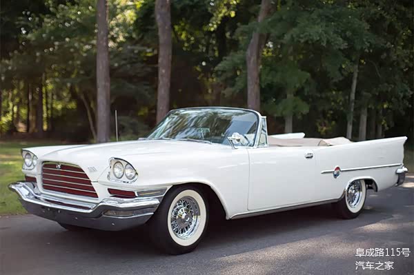 1959 chrysler 300e convertible,起拍价格为31000美元