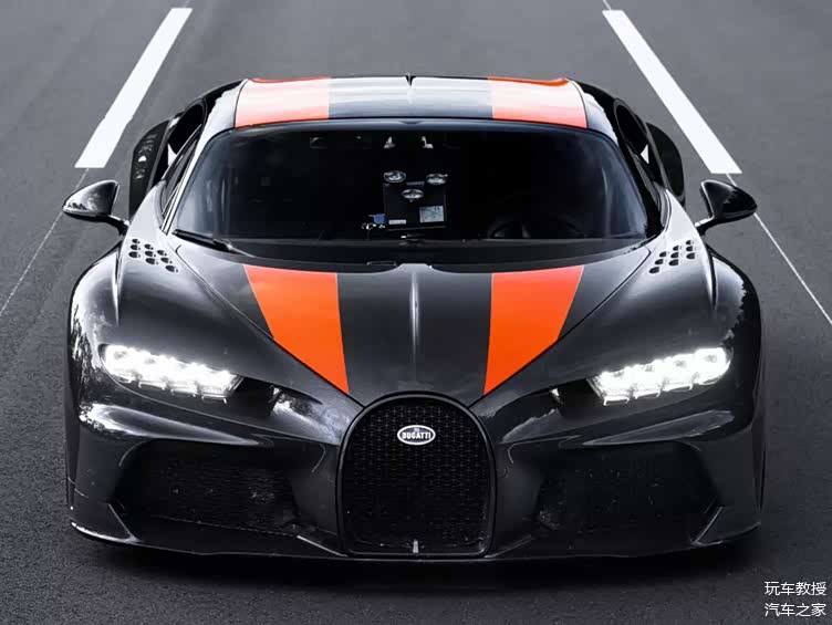 布加迪veyron super sport最近,超级跑车品牌布加迪在著名的ehra