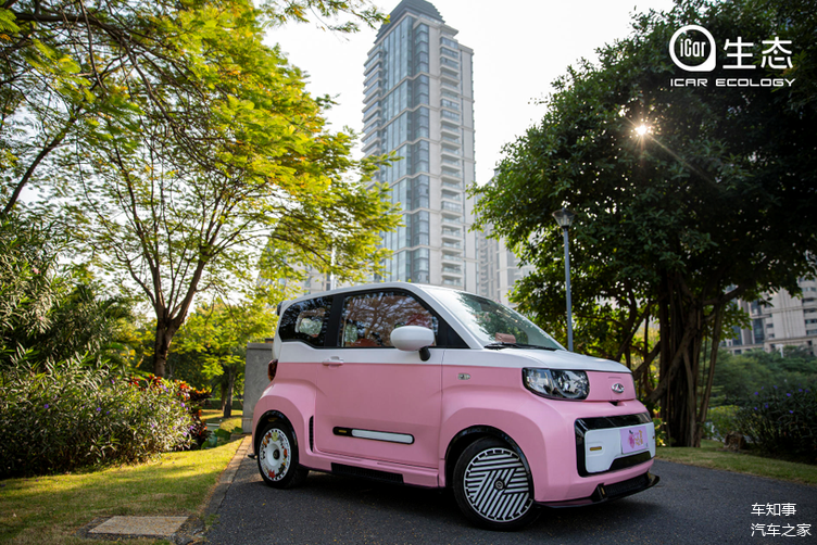 微型电动车市的新霸主奇瑞qq冰淇淋出全新场景车男生看过来