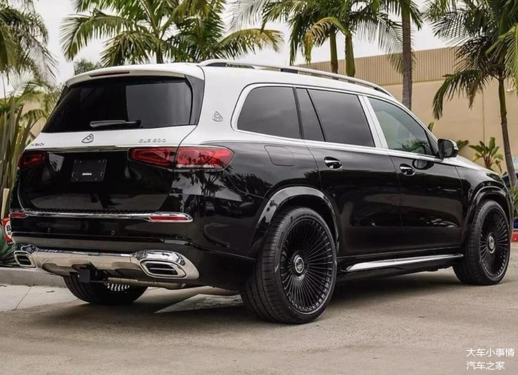 梅赛德斯-迈巴赫gls级实车,豪华双拼色风格,尽显奢华_车家号_发现车