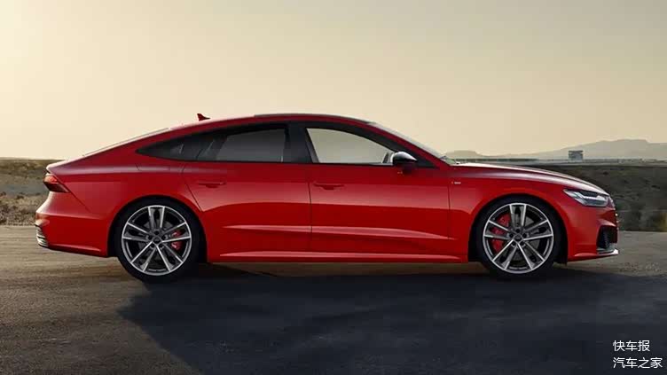 进口版奥迪a7轿跑式溜背车身