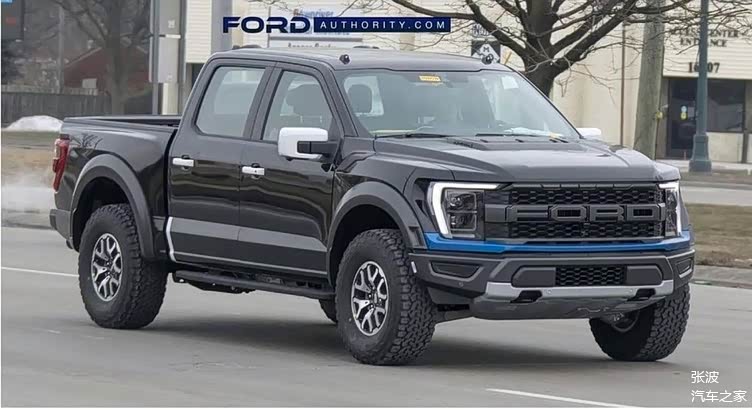 皮卡车系的王者全新福特f150猛禽实车街拍