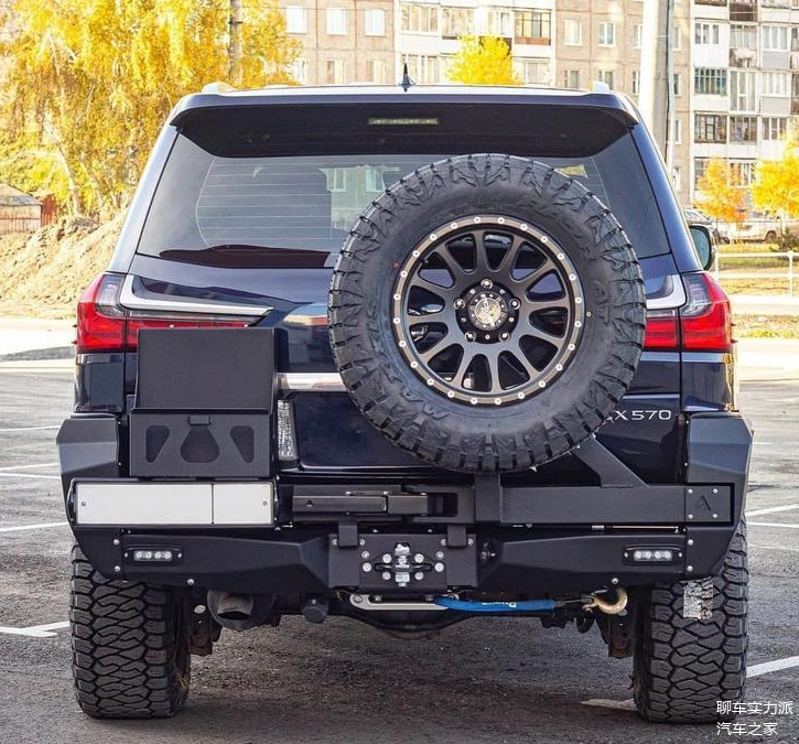雷克萨斯lx570改装版实车曝光更具越野范霸气十足