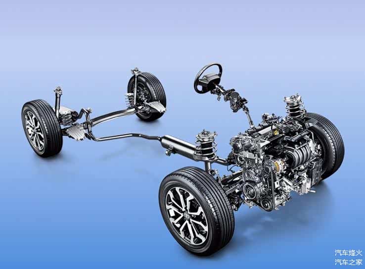 锋兰达-扭力梁式非独立悬架