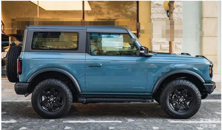 全新福特bronco三门版海外街拍越野能力更强通过性更强