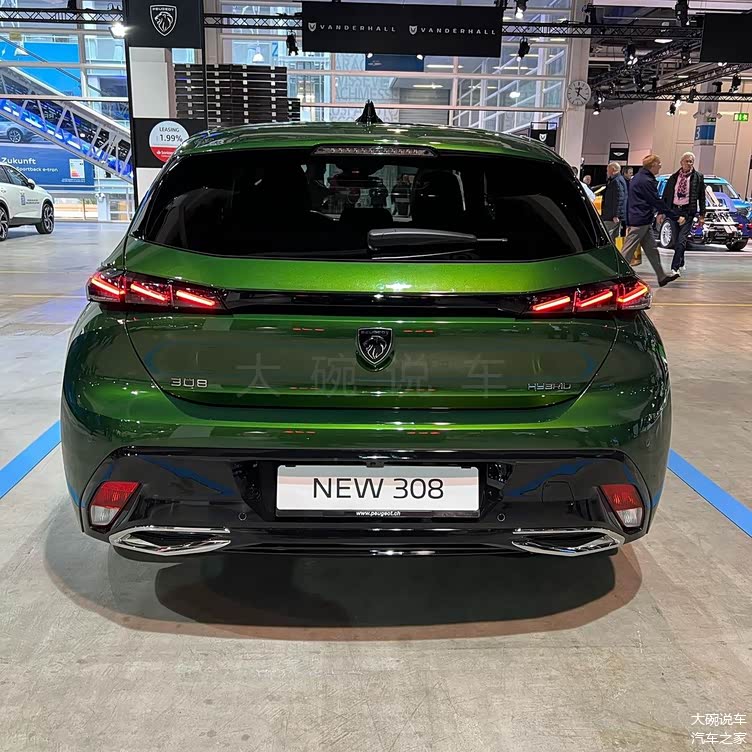 2021年苏黎世车展全新标致308亮相