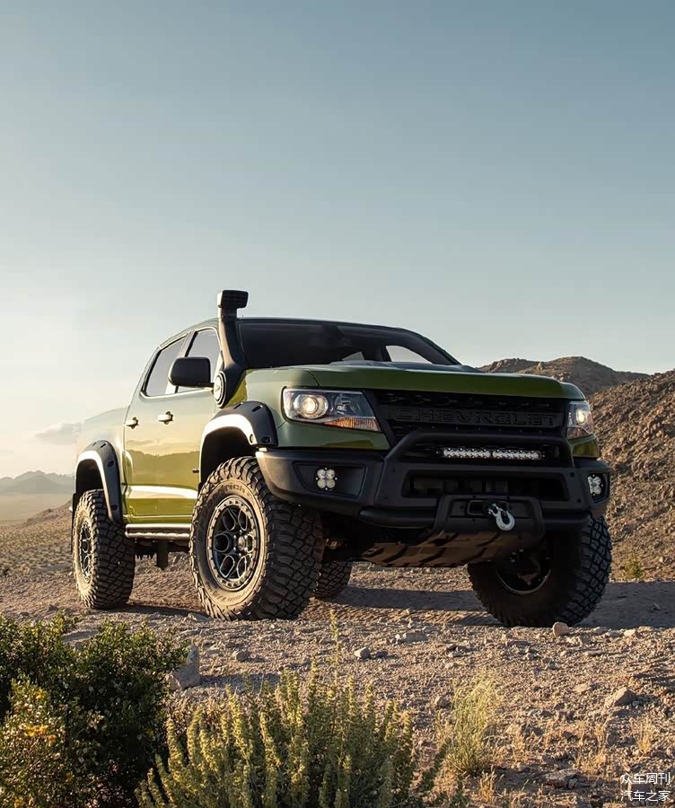 霸气运动设计雪佛兰科罗拉多zr2皮卡实车