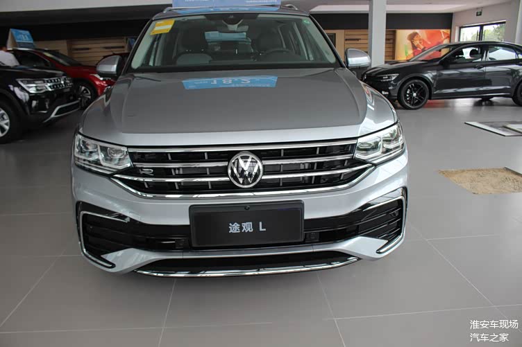 到店实拍2022款大众途观l造型时尚配置丰富20t动力强真香