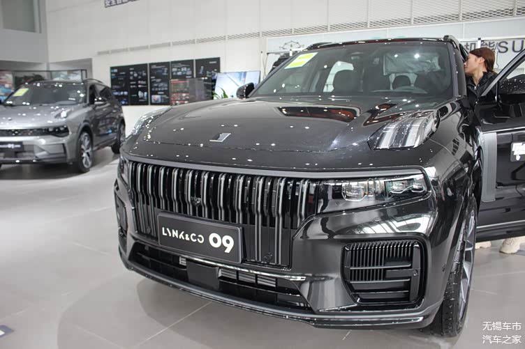 2021吉利领克09到店黑色涂装大气时尚空间表现理想配置完善