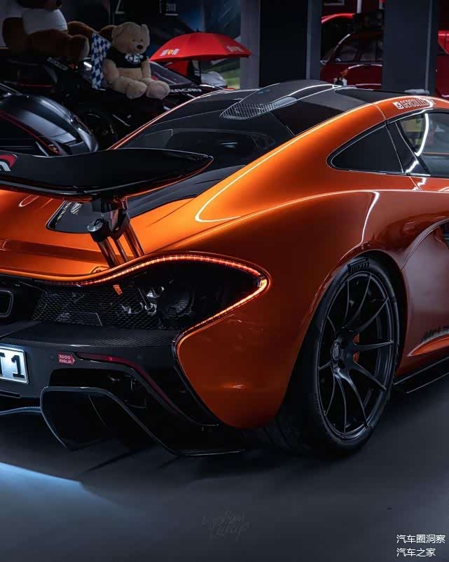 橙色暴力迈凯伦p1最美屁股_车家号_发现车生活_汽车之家