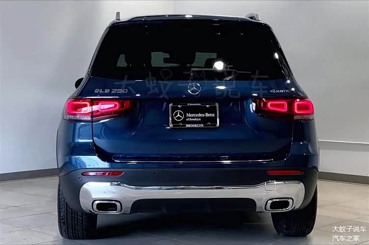 海外版,2022款奔驰glb 250 4matic,豪华感很强,看起来很吸引人_车家号