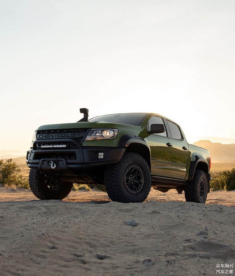 霸气运动设计雪佛兰科罗拉多zr2皮卡实车