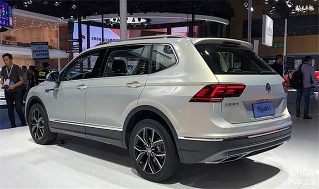 新车实拍#上汽大众途观l七座版在成都国际车展正式上市