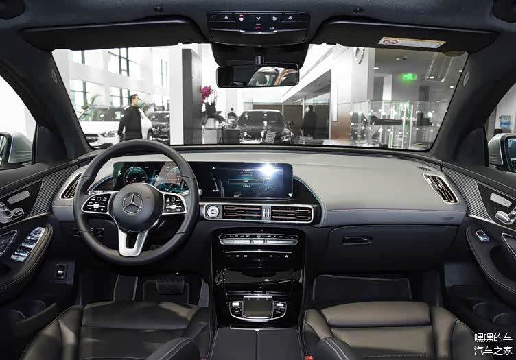 2021款奔驰eqc400取消后排usb接口无钥匙进入
