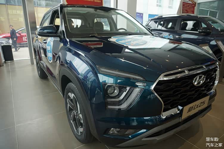 北京现代新一代ix25到店实拍外观个性内饰科技价格降了