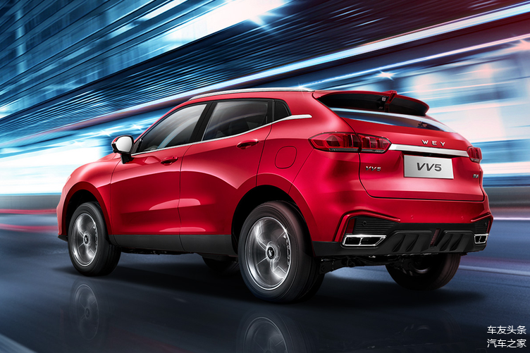 外观设计依旧 增配智能识别 2021款wey vv5上市售12.
