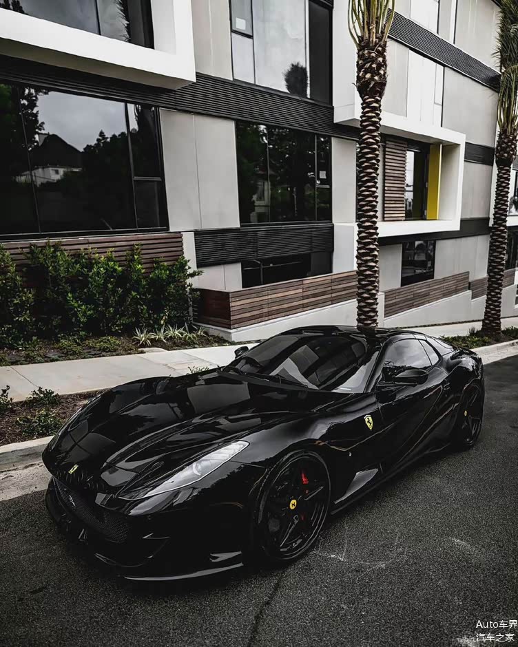 黑色烈马12缸法拉利812gts真香