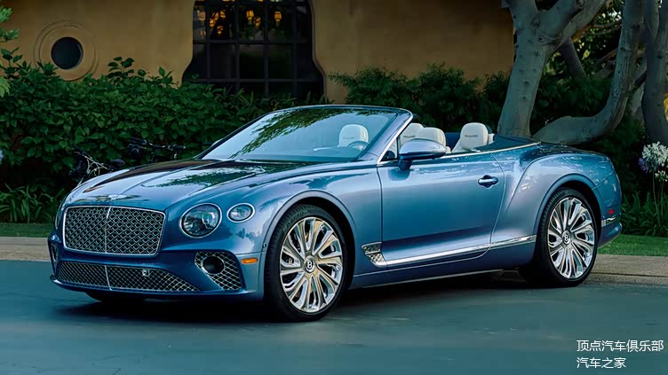 一款定义级别的敞篷车:2021款宾利欧陆 gtc mulliner_车家号_发现车
