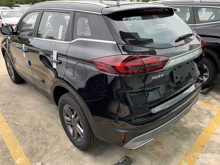 2021款吉利博越百万版到店黑色涂装少见18t动力强价格降了