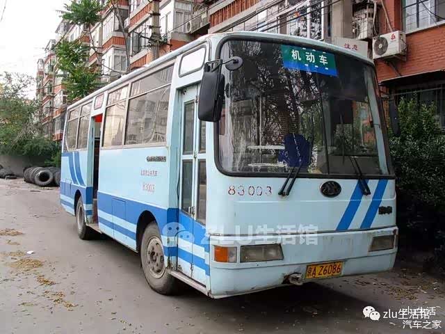 忆20年前 北京最小常规公交车bk6780g"小蓝"