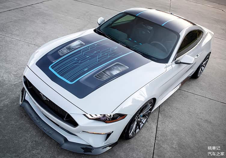 最拉风的电动跑车 福特野马lithium概念车官图发布