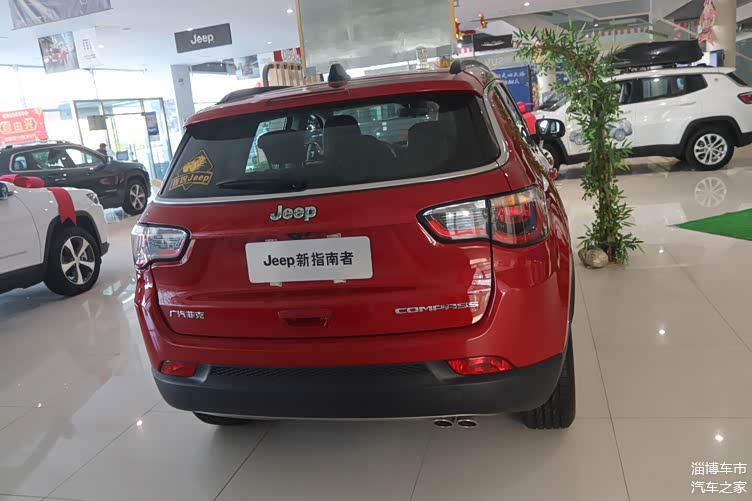 2021款jeep指南者到店红色涂装运动13t爆出173马力真香