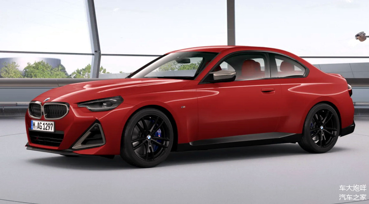 新款宝马2系双门轿跑车官图曝光外观改进使用一体式曲面大屏