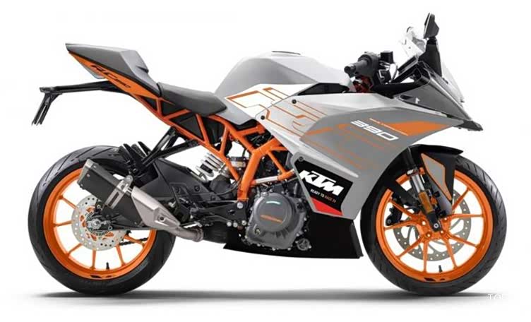 ktmrc390发布2021款换汤不换药灰色主色调