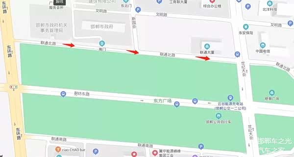 邯郸新增一条单行道!(附:违法_车家号_发现车生活_汽车之家